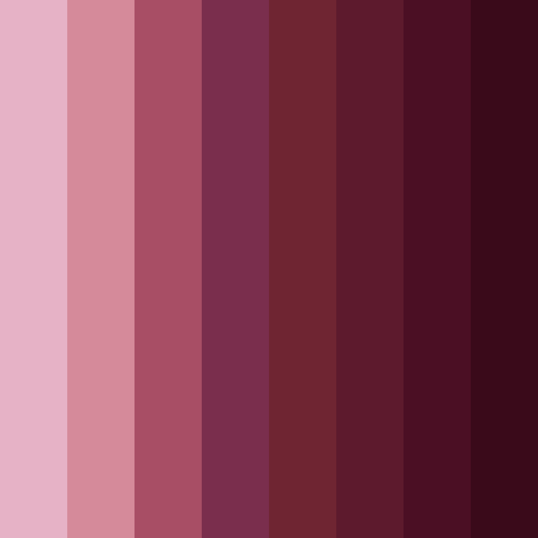 Download crimson reverie color palette PNG image (square)