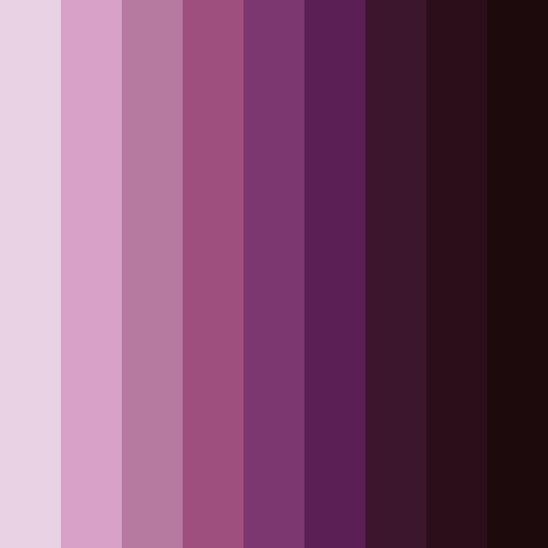 Download deep plum dream color palette PNG image (square)