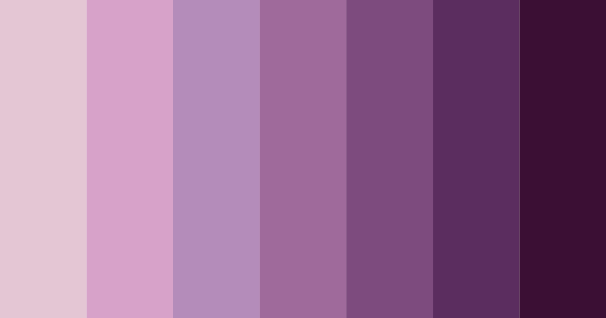 Download deep plum elegance color palette PNG image (landscape)