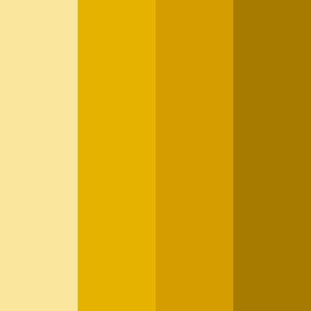 Download gold glitter color palette PNG image (square)