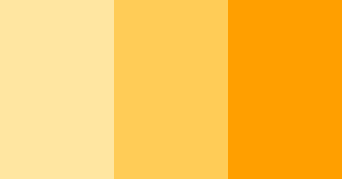 Golden Sunshine Color Palette - ColorDrop