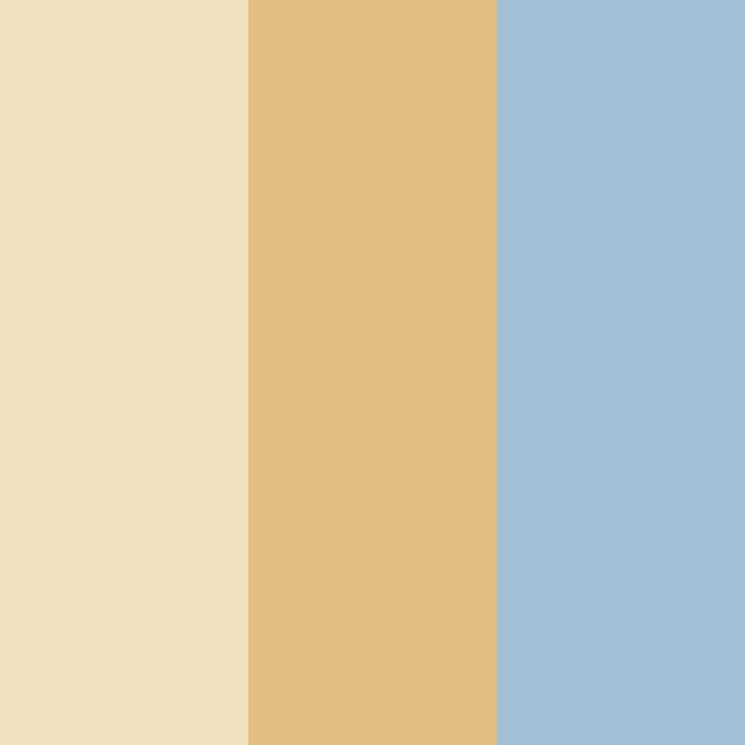 Download sky blue dream color palette PNG image (square)