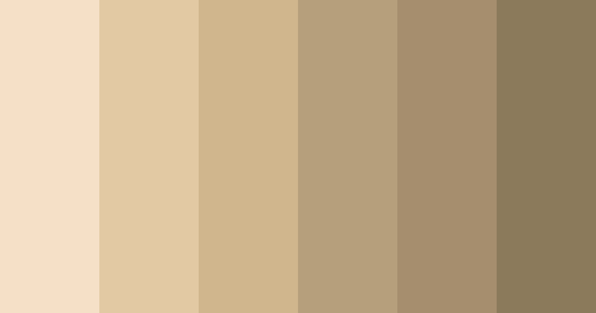 Download desert dunes color palette PNG image (landscape)