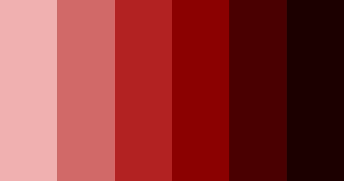 Download dark red color palette PNG image (landscape)