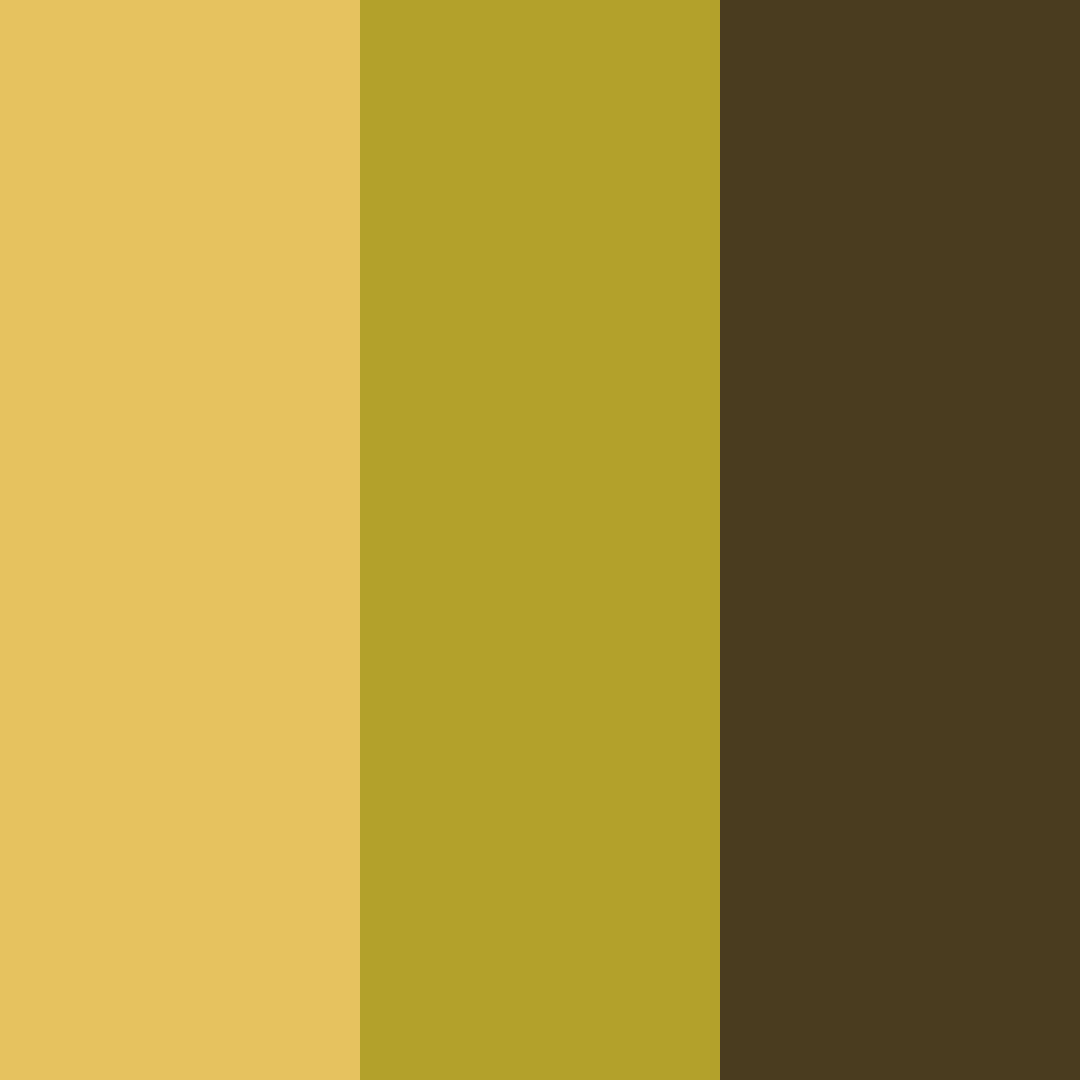 Download golden twilight color palette PNG image (square)