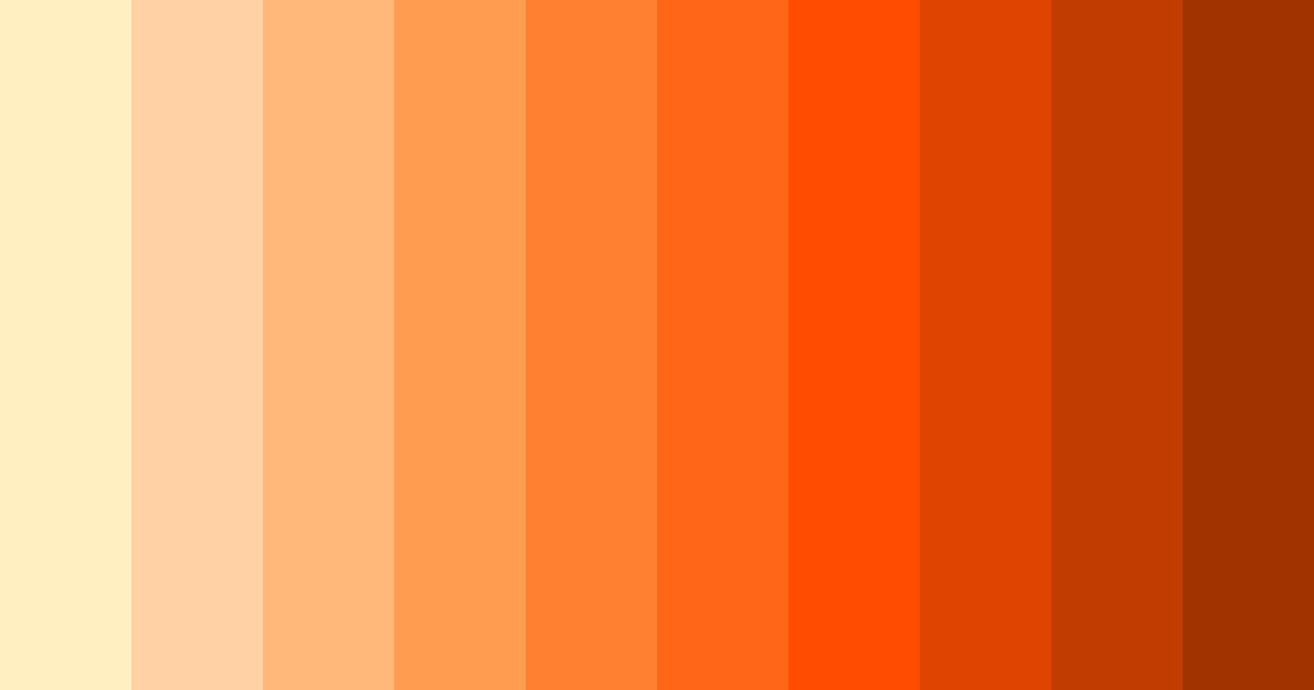 Download sunset ember color palette PNG image (landscape)