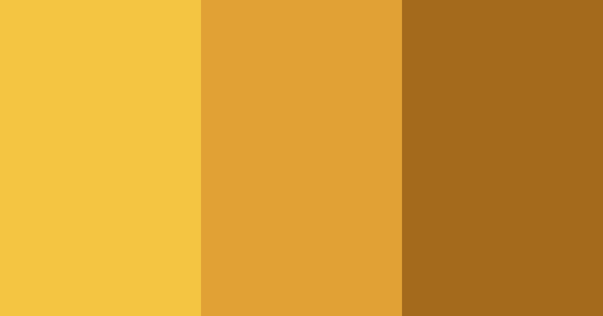 Download golden extraction color palette PNG image (landscape)