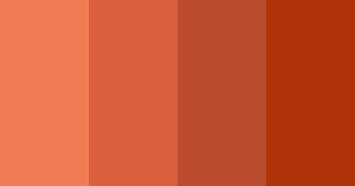 Download spiced ember color palette PNG image (landscape)