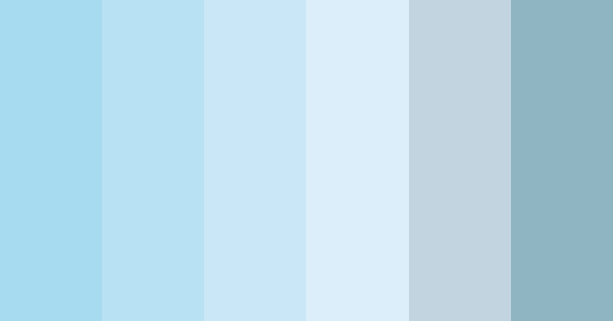 Download serene skies color palette PNG image (landscape)