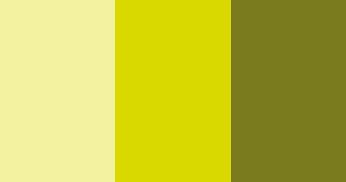 Download yellow shades color palette PNG image (landscape)