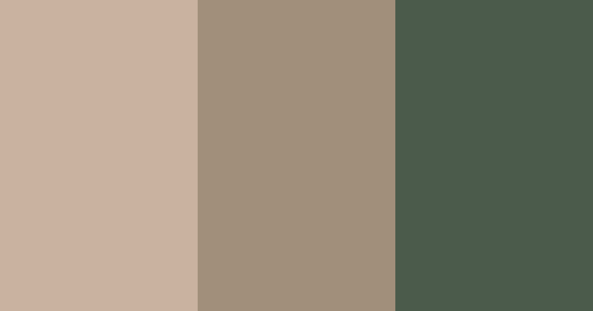 Download muted green color palette PNG image (landscape)