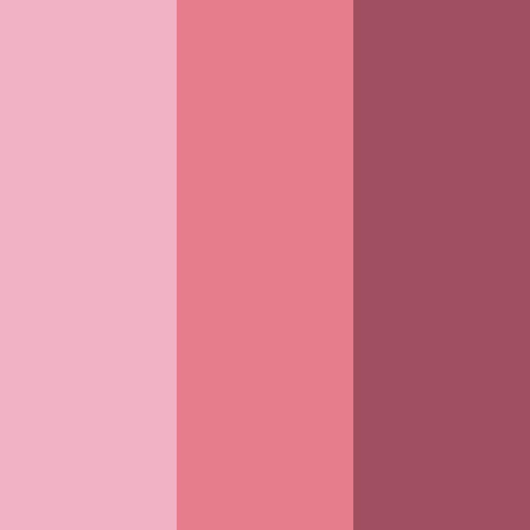 Download rose blossom color palette PNG image (square)