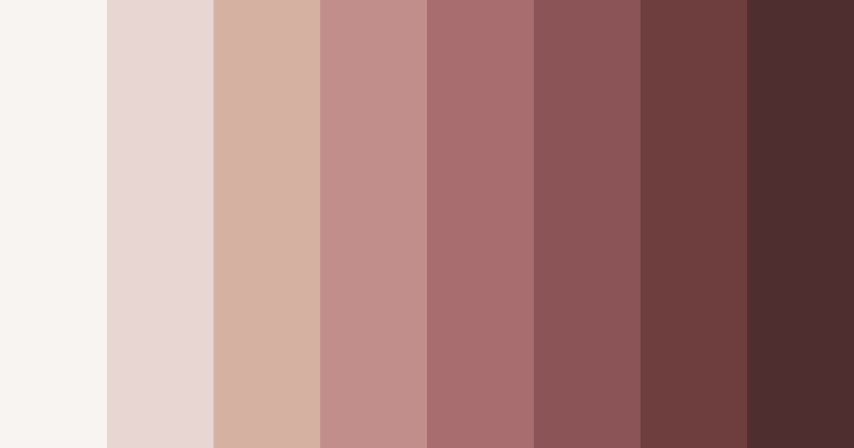 Download rosewood dust color palette PNG image (landscape)