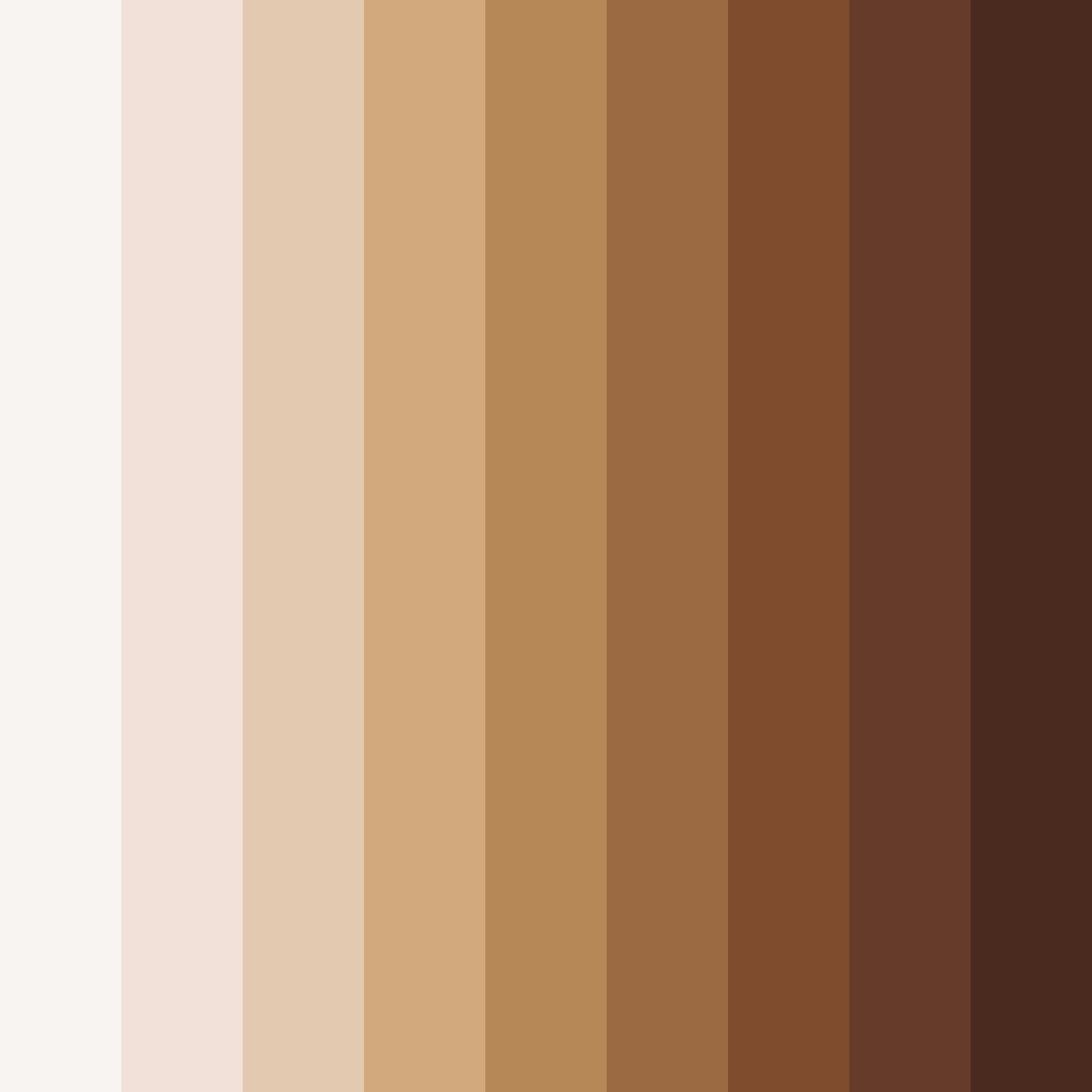 Download whispers of warmth color palette PNG image (square)