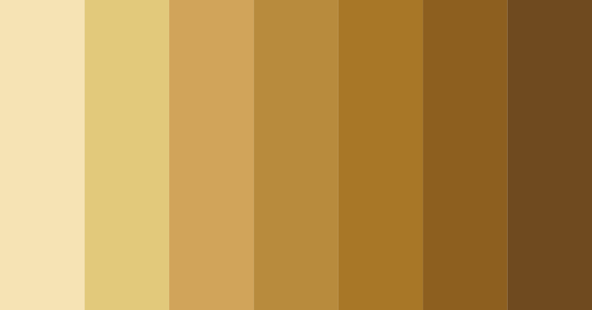 Download gold desert color palette PNG image (landscape)