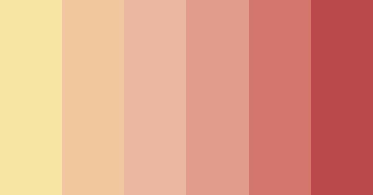 Download sunset blossom color palette PNG image (landscape)