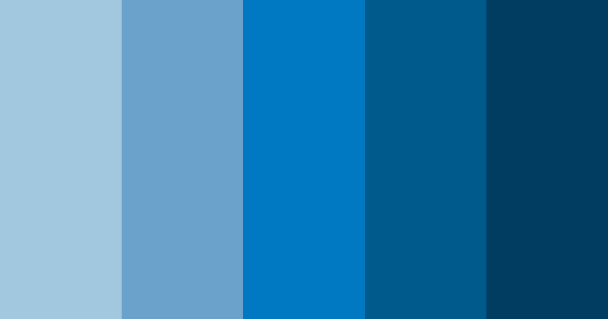 Download azure depths color palette PNG image (landscape)