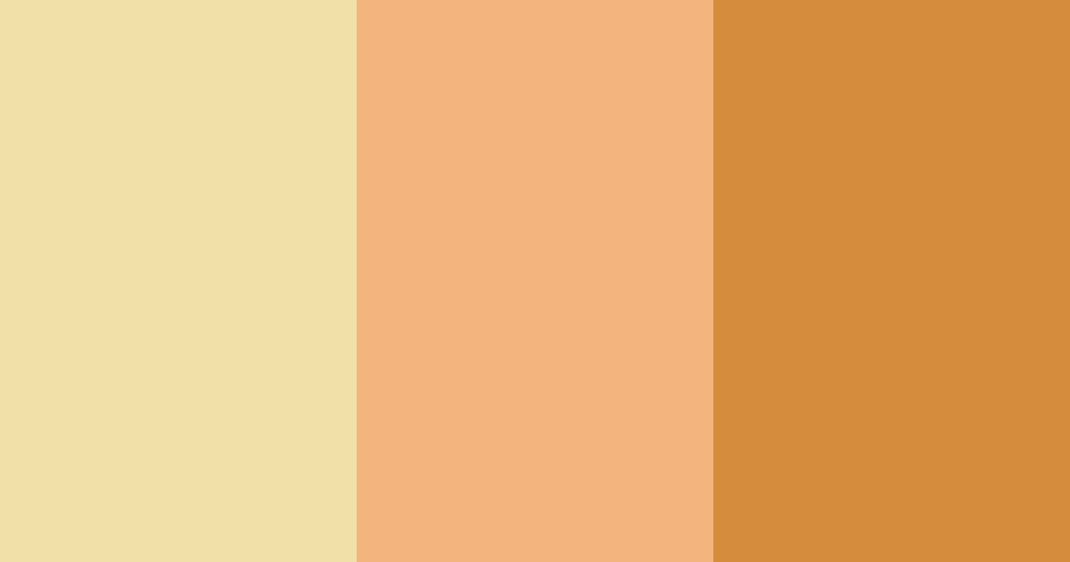 Download golden harvest harmony color palette PNG image (landscape)