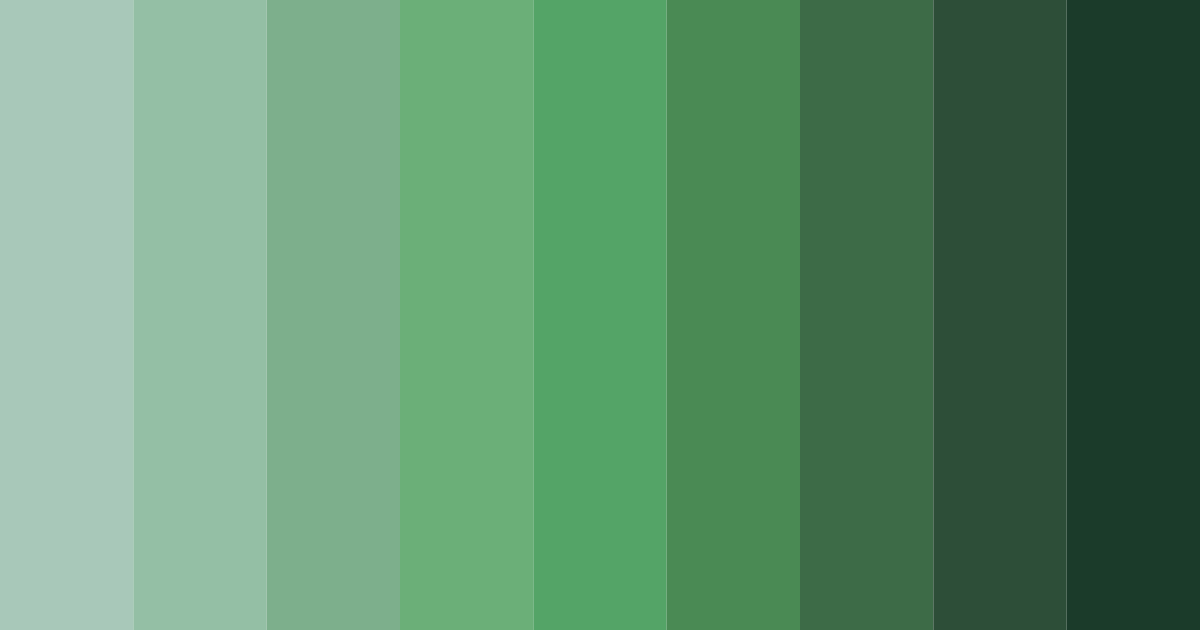 Download whispering grove color palette PNG image (landscape)