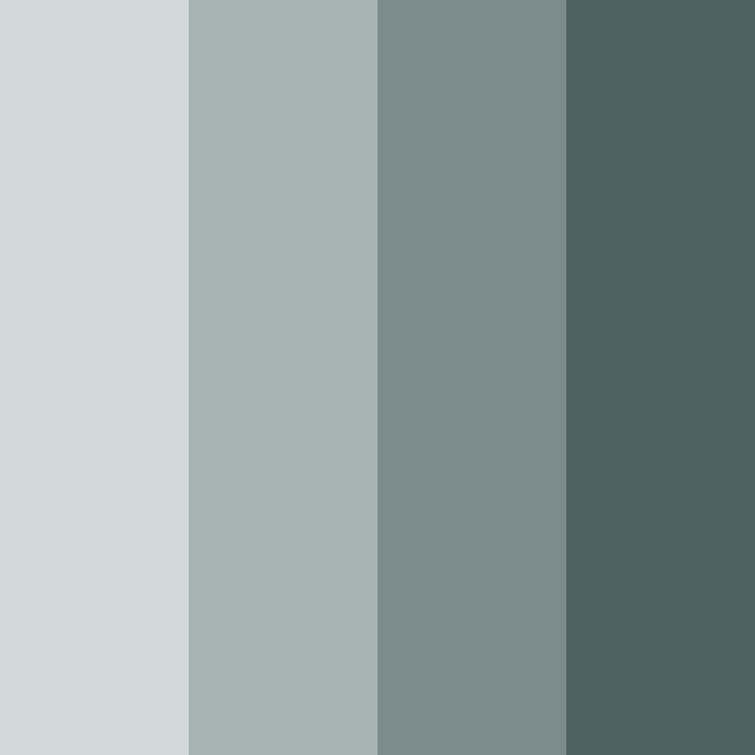 Download frosty silver shades color palette PNG image (square)