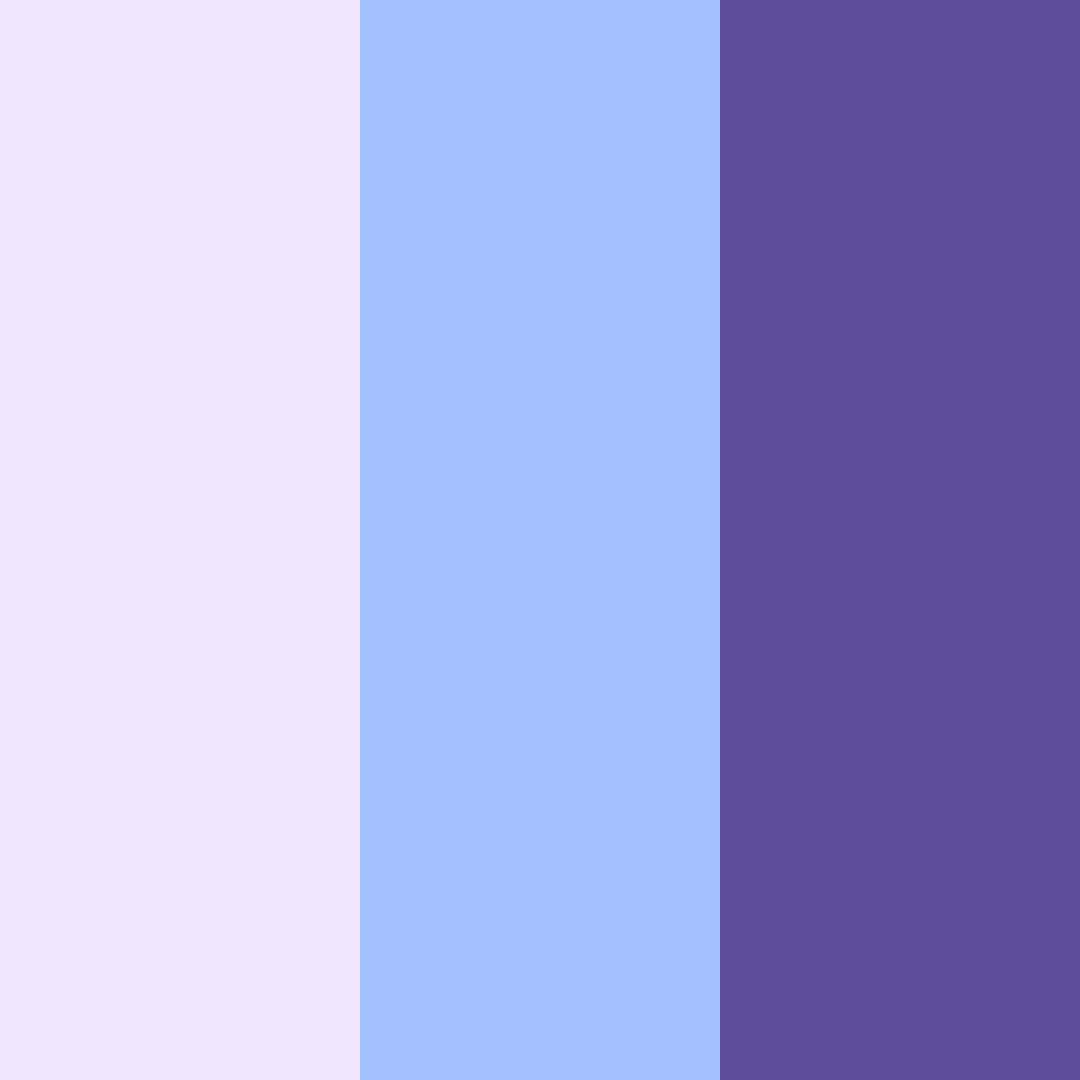 Download whimsical twilight color palette PNG image (square)