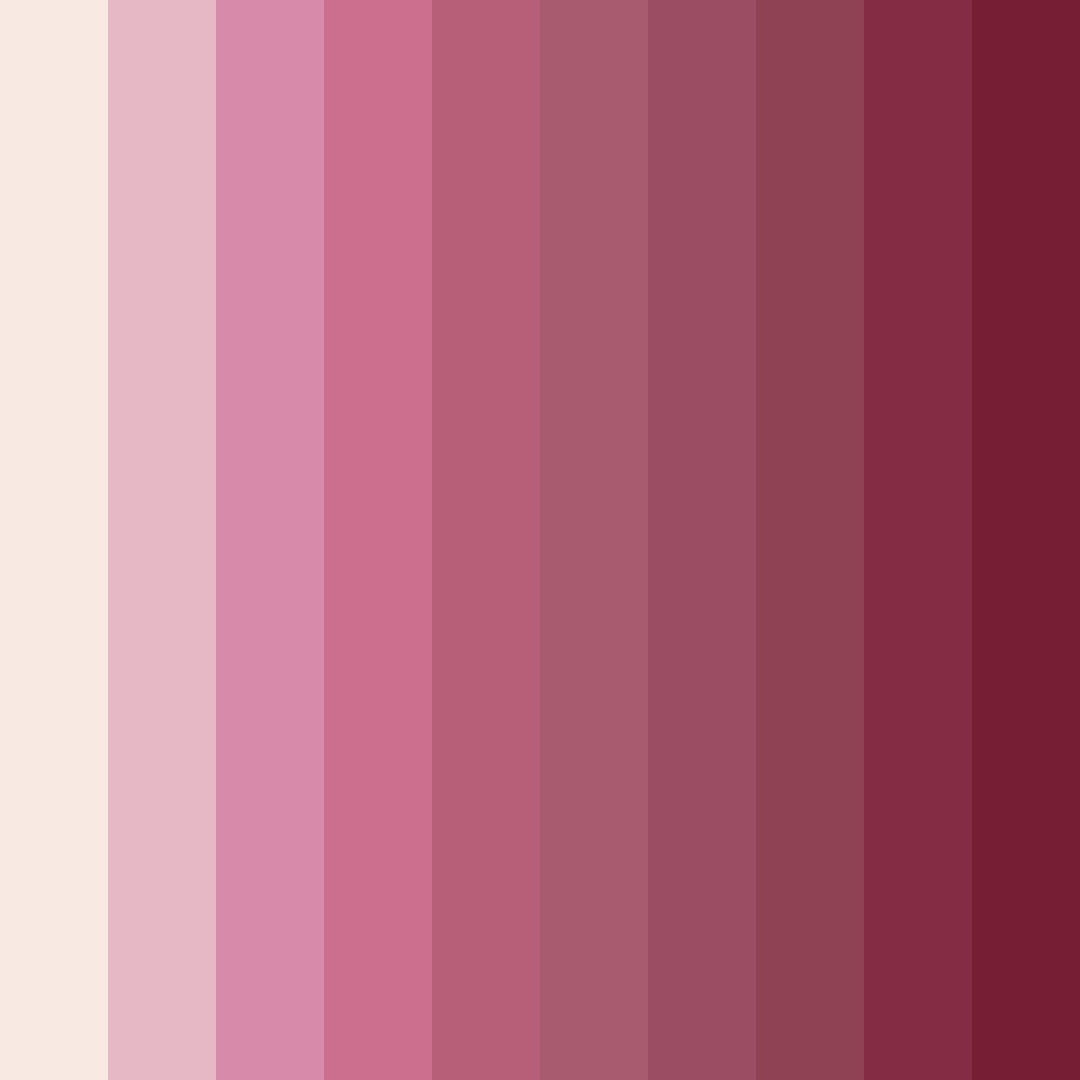 Download berry red color palette PNG image (square)