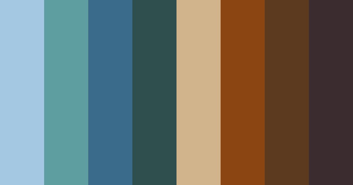 Download blue earth color palette PNG image (landscape)