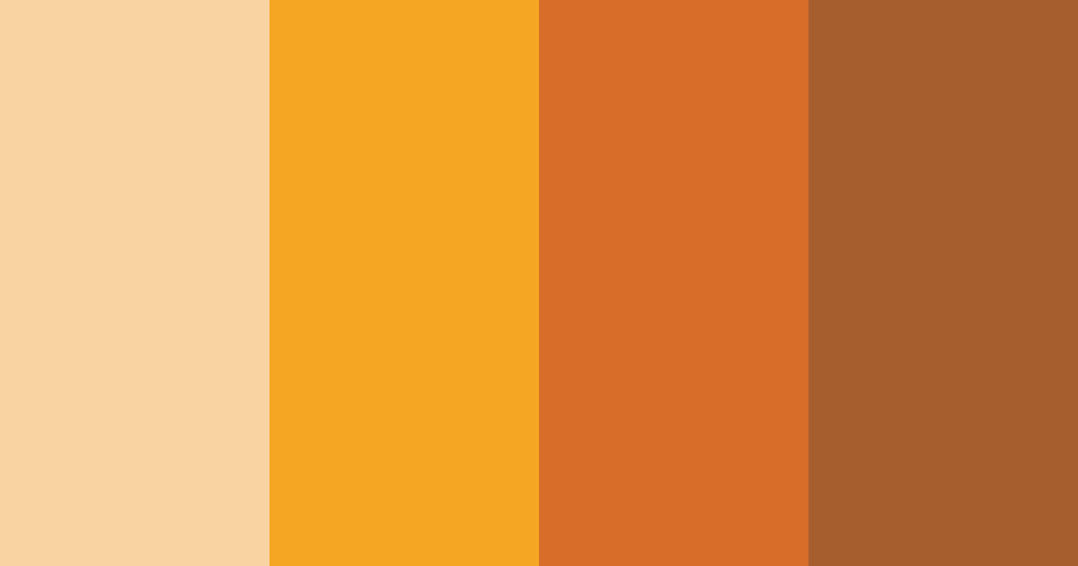 Download sunset strolls color palette PNG image (landscape)