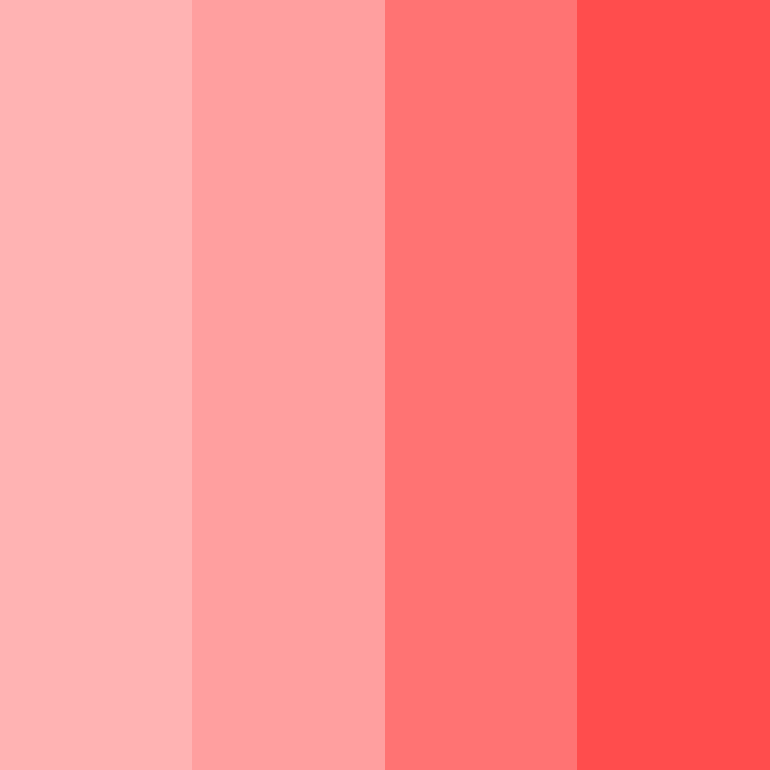 Download blush fiesta color palette PNG image (square)