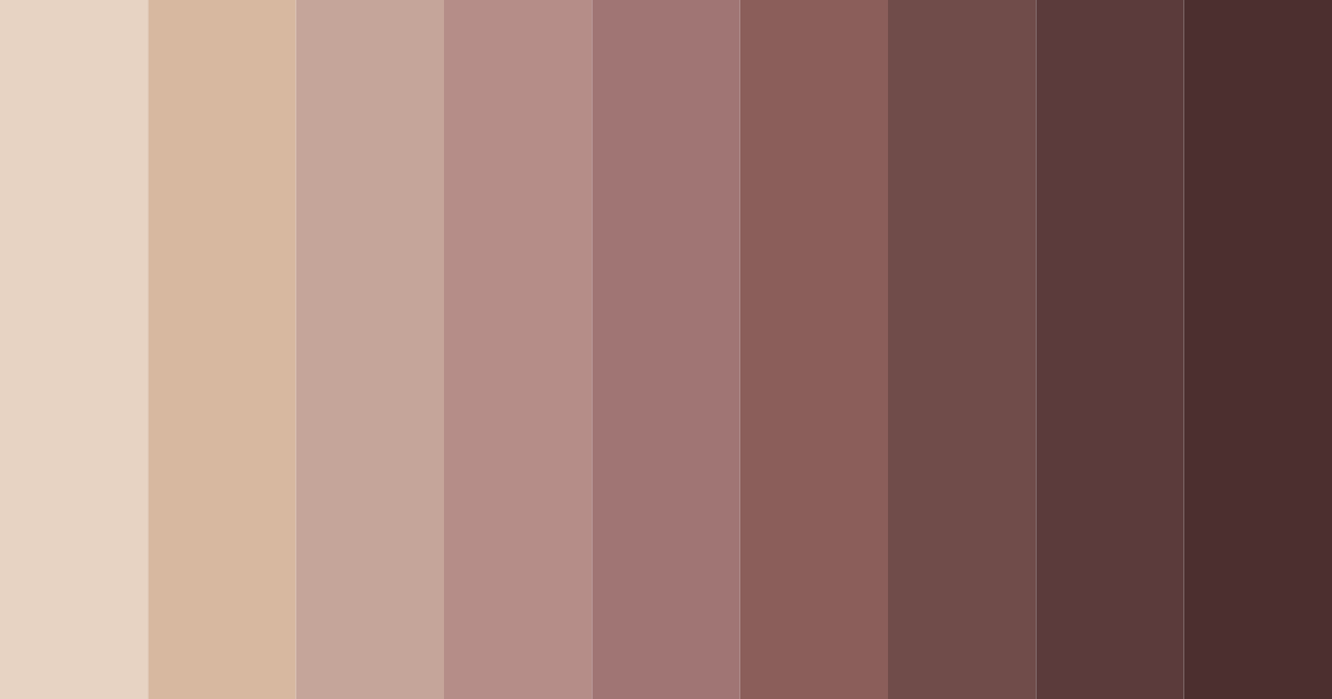 Download desert rosewood color palette PNG image (landscape)