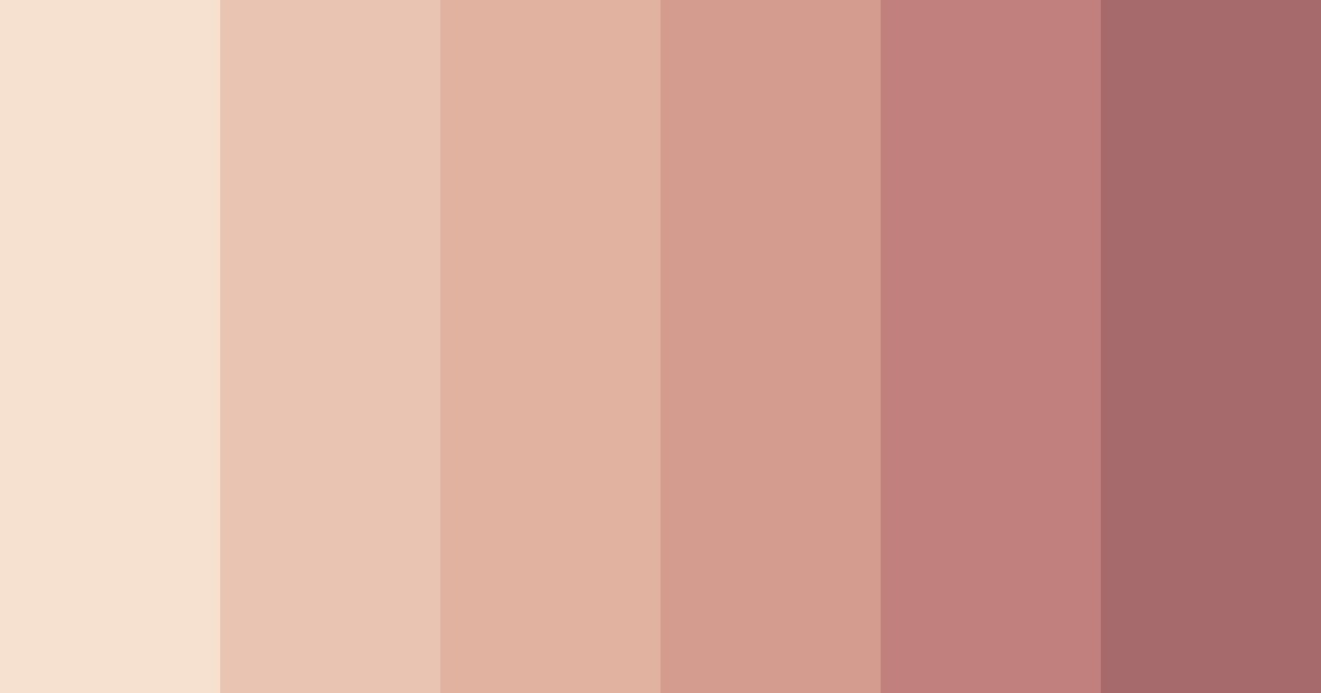 Download blush blossom dream color palette PNG image (landscape)