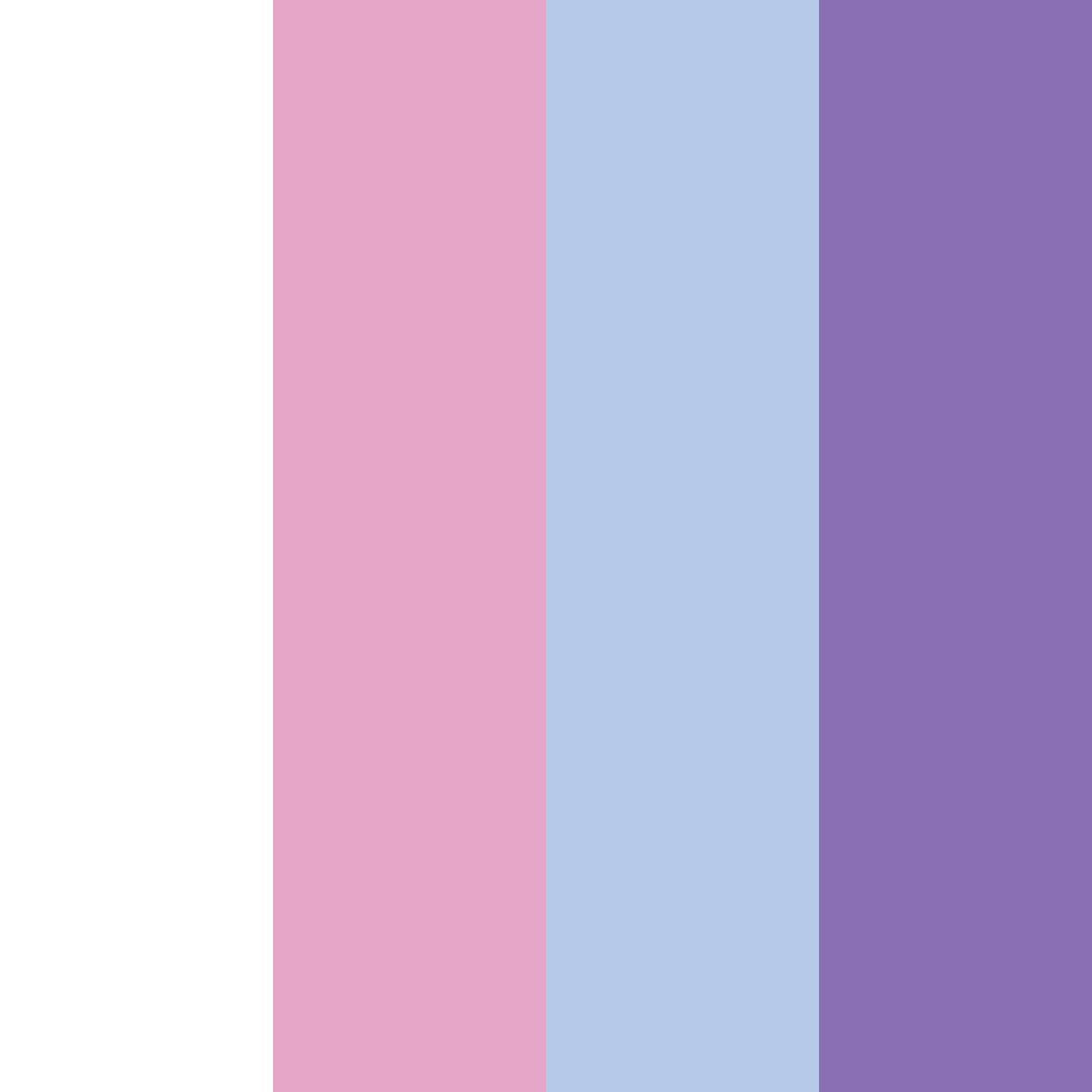 Download pastel pink color palette PNG image (square)