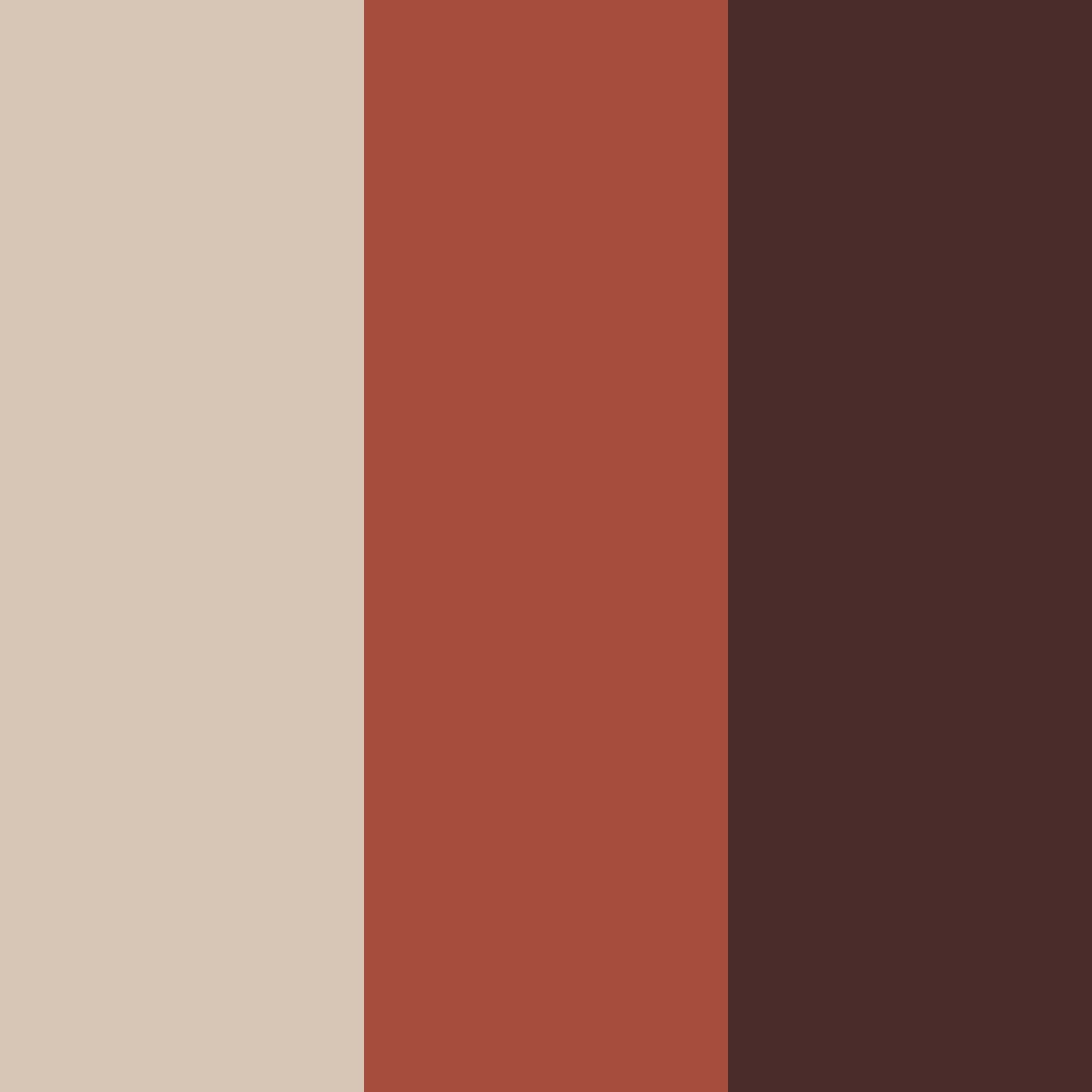 Download cedar brown color palette PNG image (square)