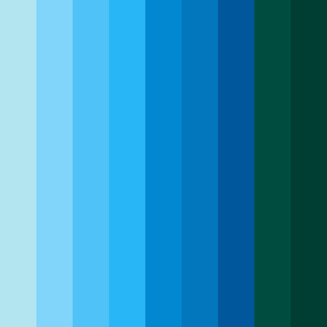 Download cyber oasis color palette PNG image (square)