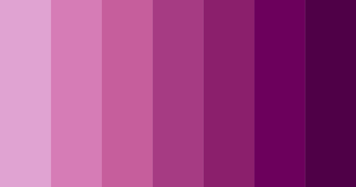 Download purple elegance color palette PNG image (landscape)