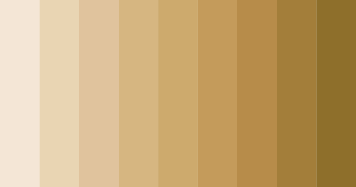 Download light beige color palette PNG image (landscape)