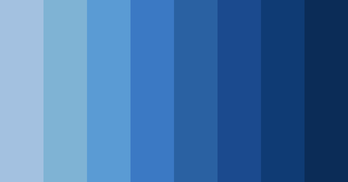 Download cool blue color palette PNG image (landscape)