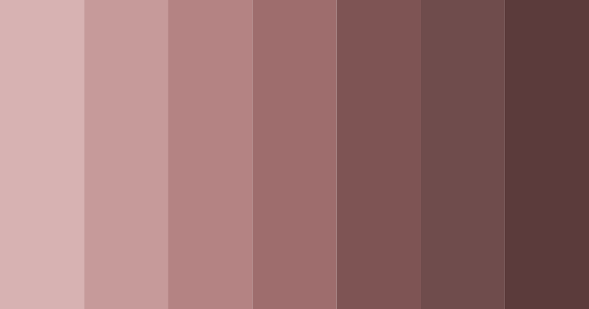 Download rustic elegance color palette PNG image (landscape)