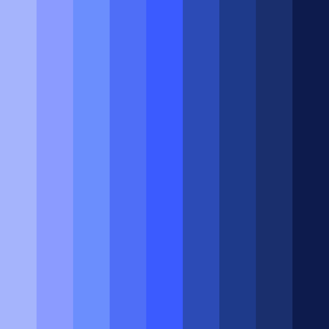Download midnight waves color palette PNG image (square)