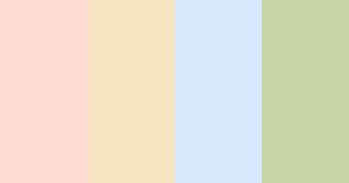 Download cotton candy skies color palette PNG image (landscape)