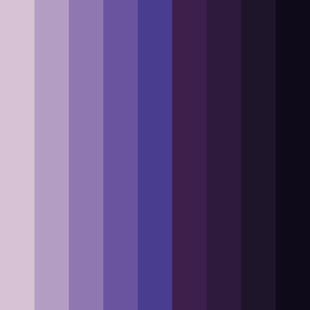 Download twilight reverie color palette PNG image (square)