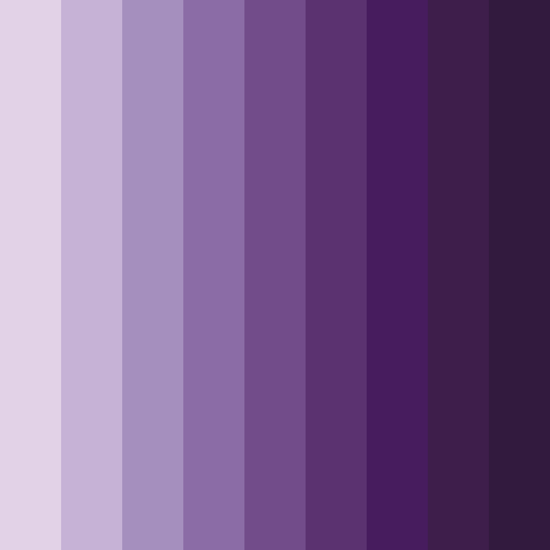 Download deep purple color palette PNG image (square)