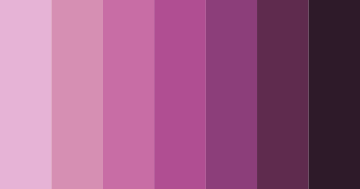 Download pink history color palette PNG image (landscape)