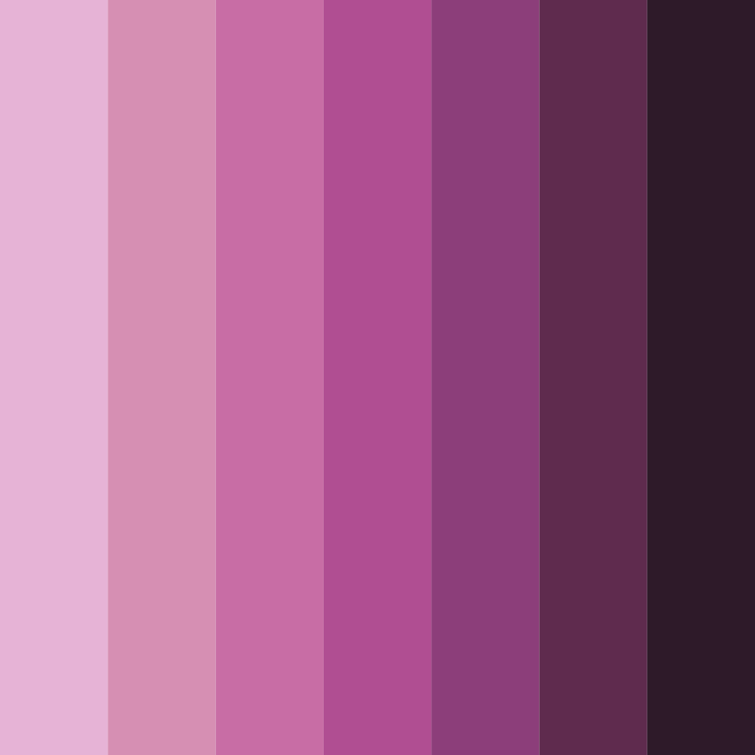 Download pink history color palette PNG image (square)