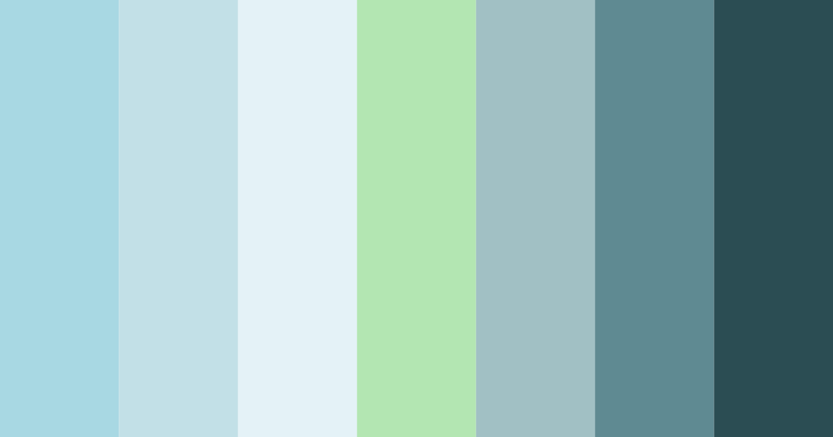 Download teal scotland color palette PNG image (landscape)
