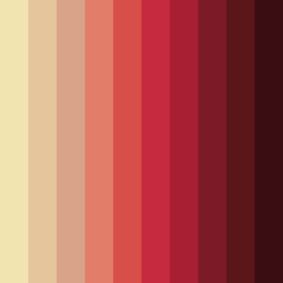 Download red fairytales color palette PNG image (square)
