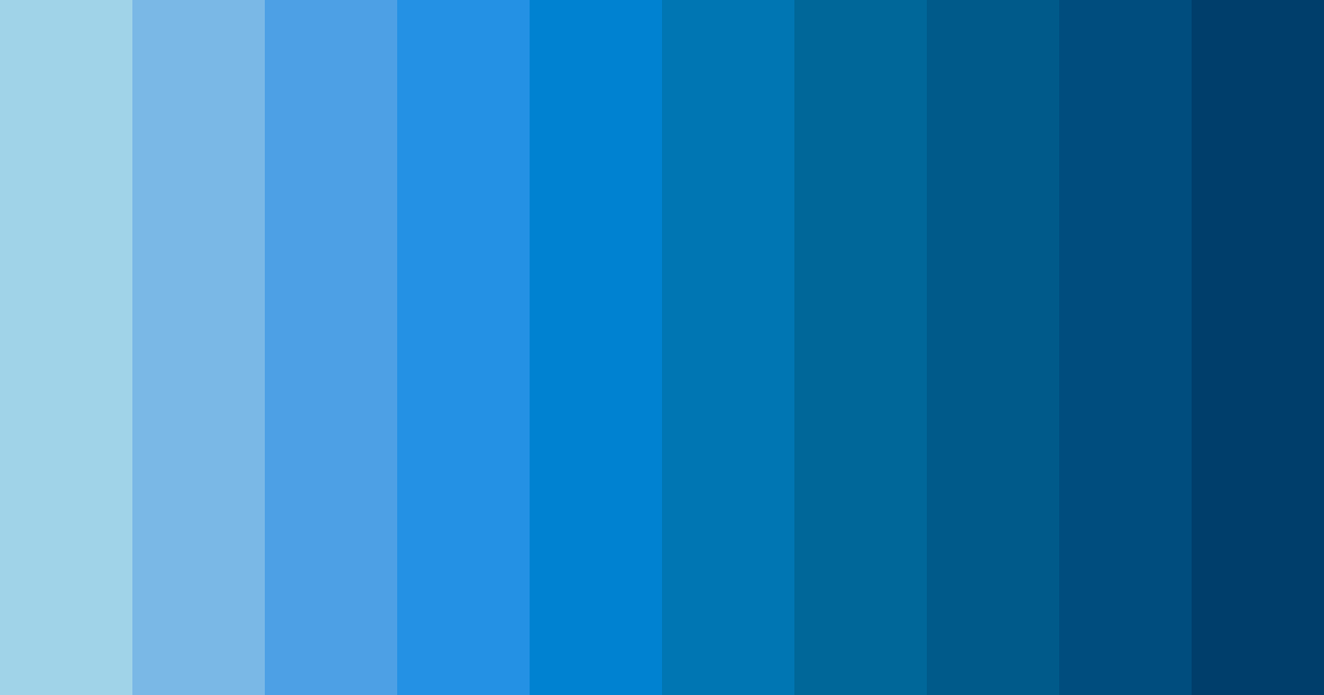 Download azure harmony color palette PNG image (landscape)