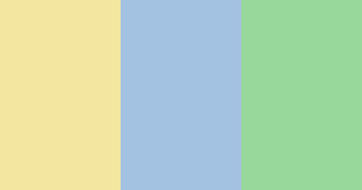 Download light cream blue green color palette PNG image (landscape)