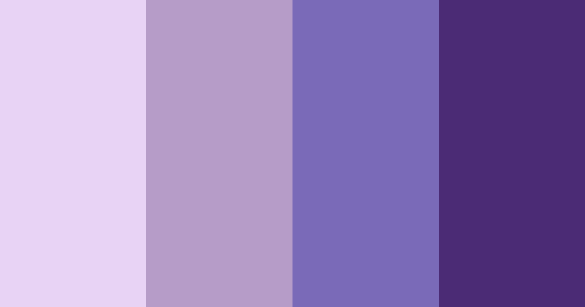 Download lilac reverie color palette PNG image (landscape)
