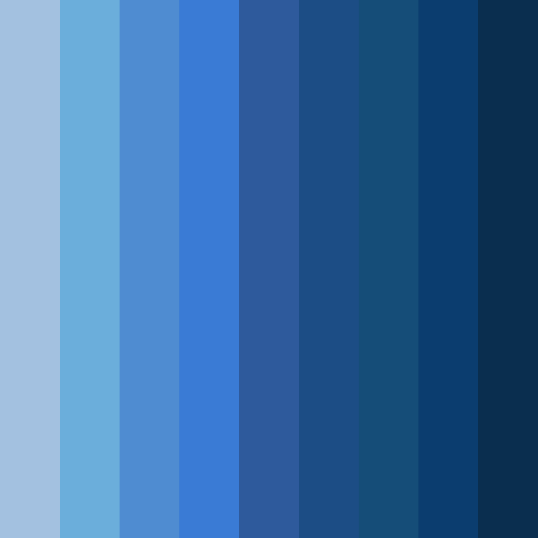 Download azure dreamscape color palette PNG image (square)